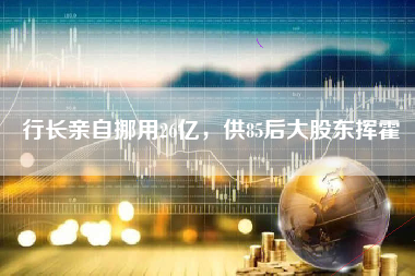 行长亲自挪用26亿，供85后大股东挥霍