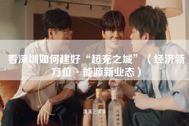 看深圳如何建好“超充之城”（经济新方位·能源新业态）