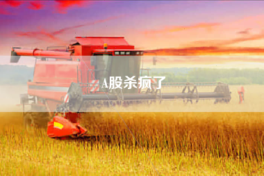 A股杀疯了